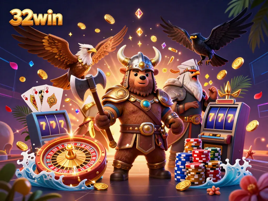 Join exciting gameplay and win big with 32win's immersive casino experiences and vibrant visuals.