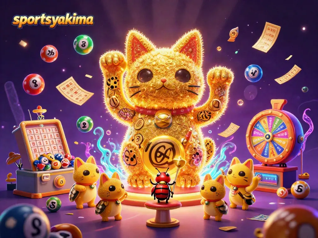 Experience thrilling wins at sportsyakima with vibrant casino-themed characters and symbols.
